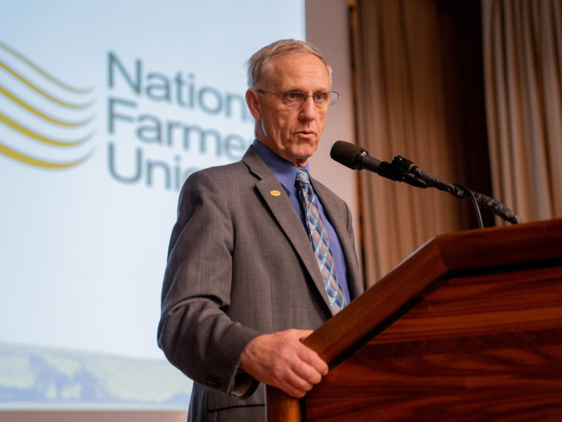 Johnson to Retire from Role as Farmers Union President Johnson to Retire from Role as Farmers Union President